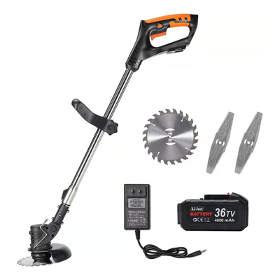 10 équipement de coupure principal tournant ergonomique de coupe-rives d'herbe de pouce 20V Gcordless