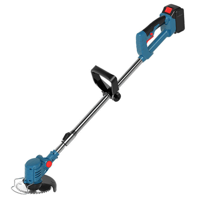 Tondeuse à gazon sans fil 850W 24V avec lame en plastique pivotante pour travaux de jardin