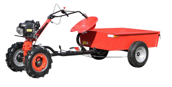 l'axe simple 400Kg de machine de talle de jardin de la roue 125Kg 4 chargent la talle rotatoire de petit tracteur