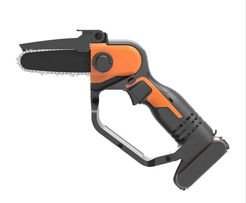 20V 5&quot; outils électriques de batterie de lithium de jardin tenu dans la main de tronçonneuse avec le double commutateur de serrure