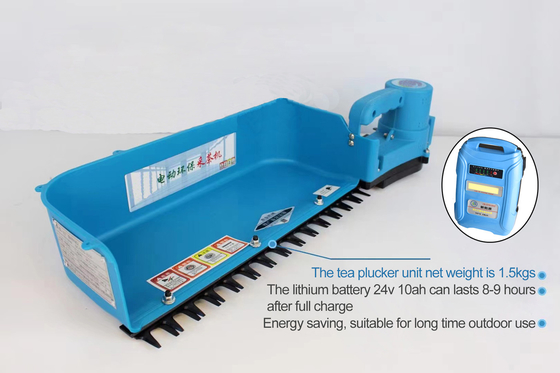 moissonneuse de thé de machine de 24v 10Ah Mini Battery Powered Tea Picking pour extérieur