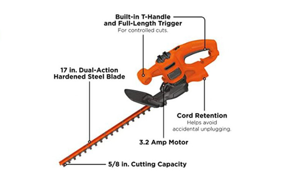 Trimmer de haie 12AH à piles électrique avec l'outil multi de Polonais d'extension