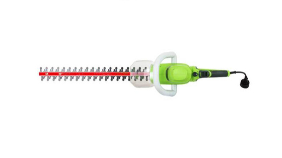 22 pouces de 4 ampères ont attaché le trimmer de haie électrique de jardin de Polonais 14mm rotation de 180 degrés