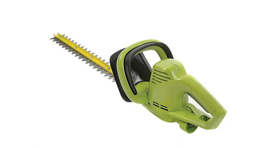 Les doubles lames d'action 22 pouces de Polonais d'acier inoxydable de trimmer de haie ont attaché électrique pour des arbres