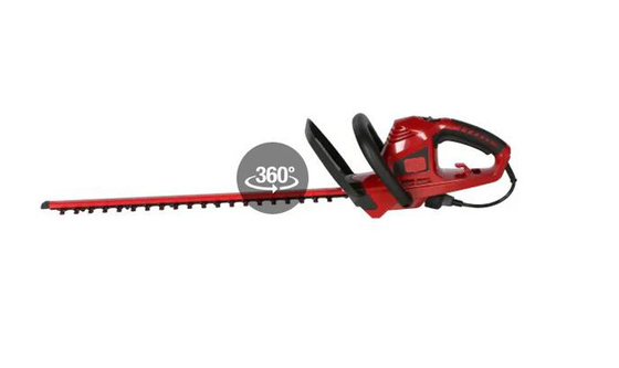 22 pouces font du jardinage trimmer de haie électrique de lame d'action d'acier inoxydable de trimmer de haie double