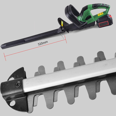 trimmer de haie sans fil de haie de 18V 2.0Ah 550mm de coupeur à double lame électrique de machine avec la batterie