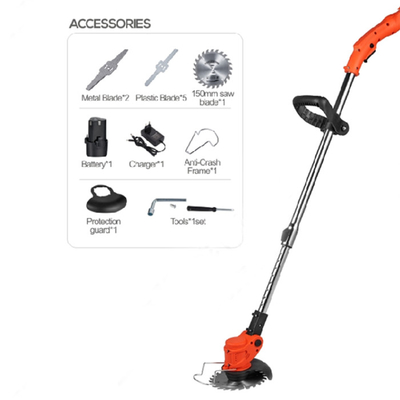 découpeuse légère sans fil de Bush de coupeur d'herbe de batteries de 36V 4Ah électrique pour la pelouse