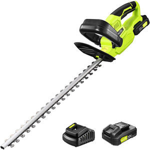 trimmer de haie sans fil électrique à piles du lithium 84V avec la batterie et le chargeur